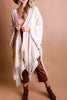 ENJOY THE JOURNEY BEIGE BOHO KIMONO