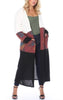 Let's Cozy Up Cardigan Maxi Cardigan in Multi-Color--------SALE