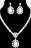 Darling Timeless Pearl & Crystal Set Necklace ----------SALE